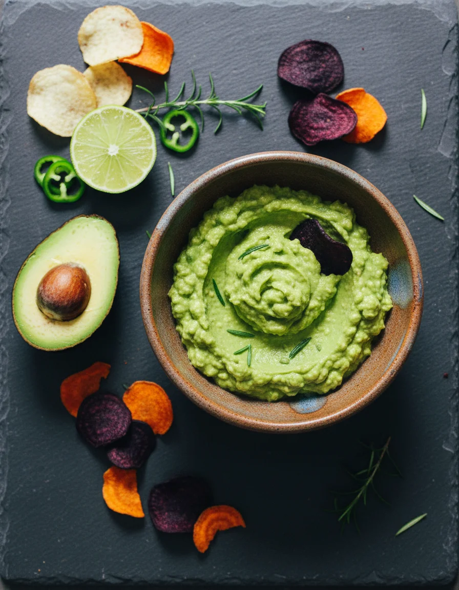 Serrano Rosemary Guacamole