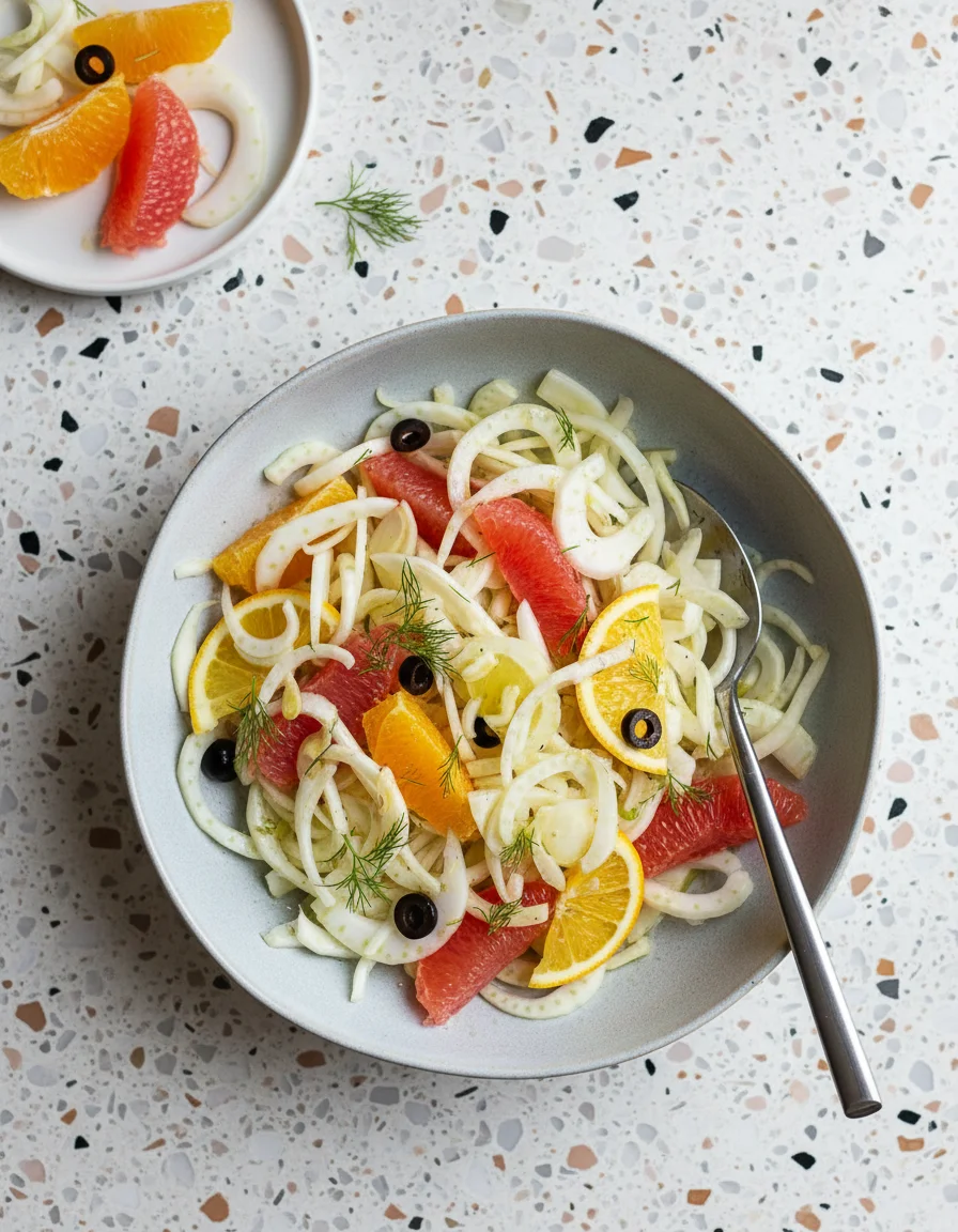 Shaved Fennel Citrus Salad