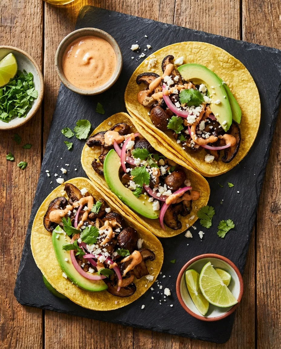 Smoky Mushroom Tacos