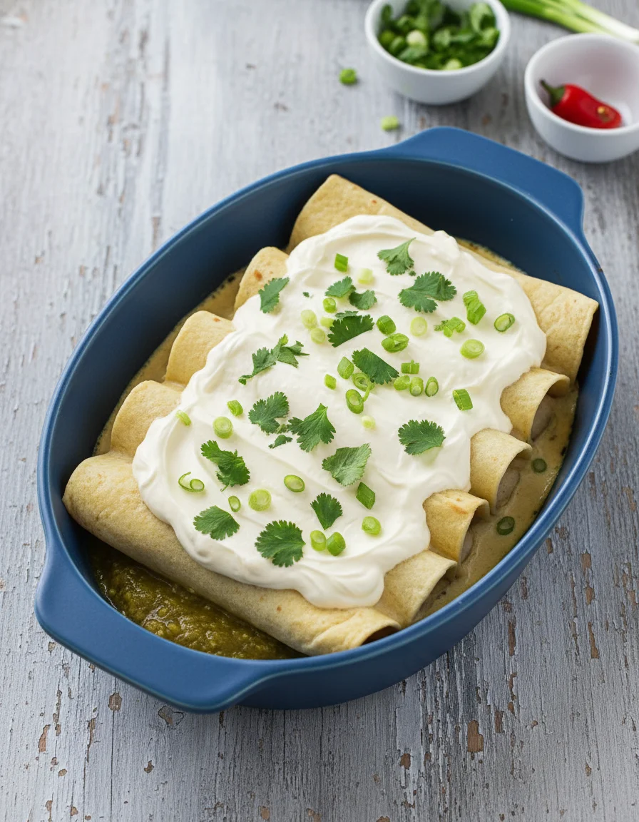 Sour Cream Enchiladas
