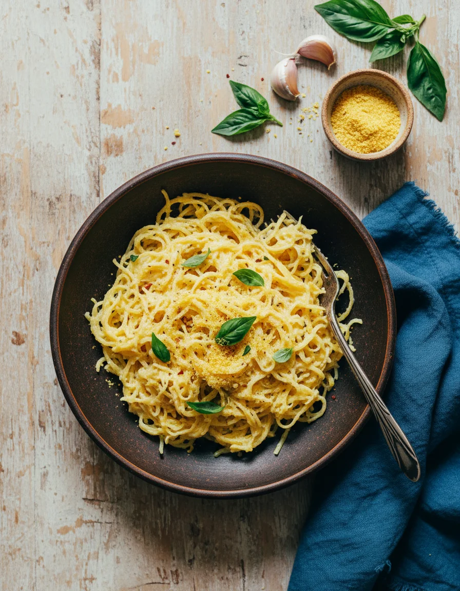 Spaghetti Squash Alfredo