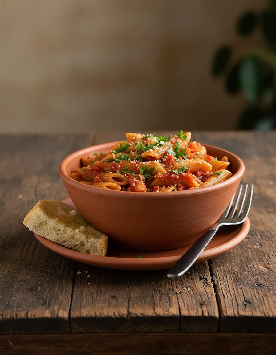 Spicy Penne Arrabbiata