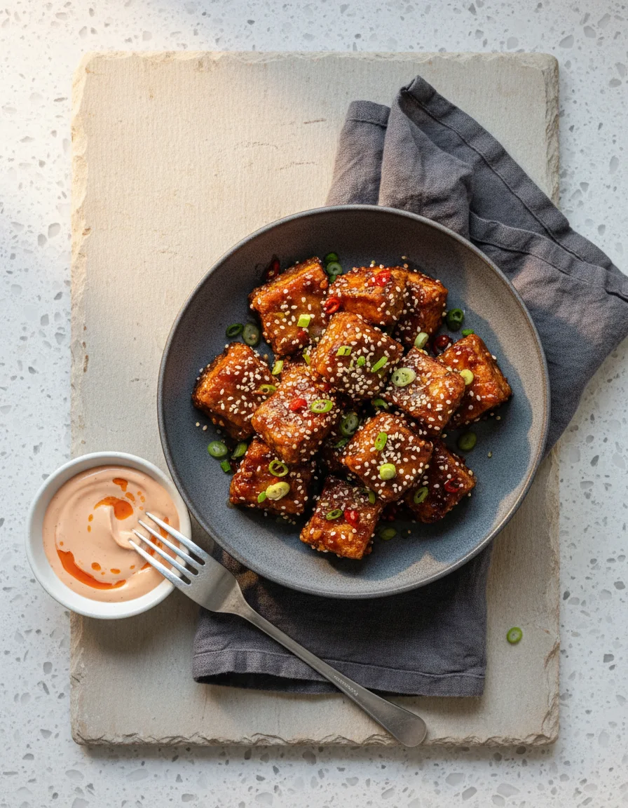 Sticky Sichuan Tofu