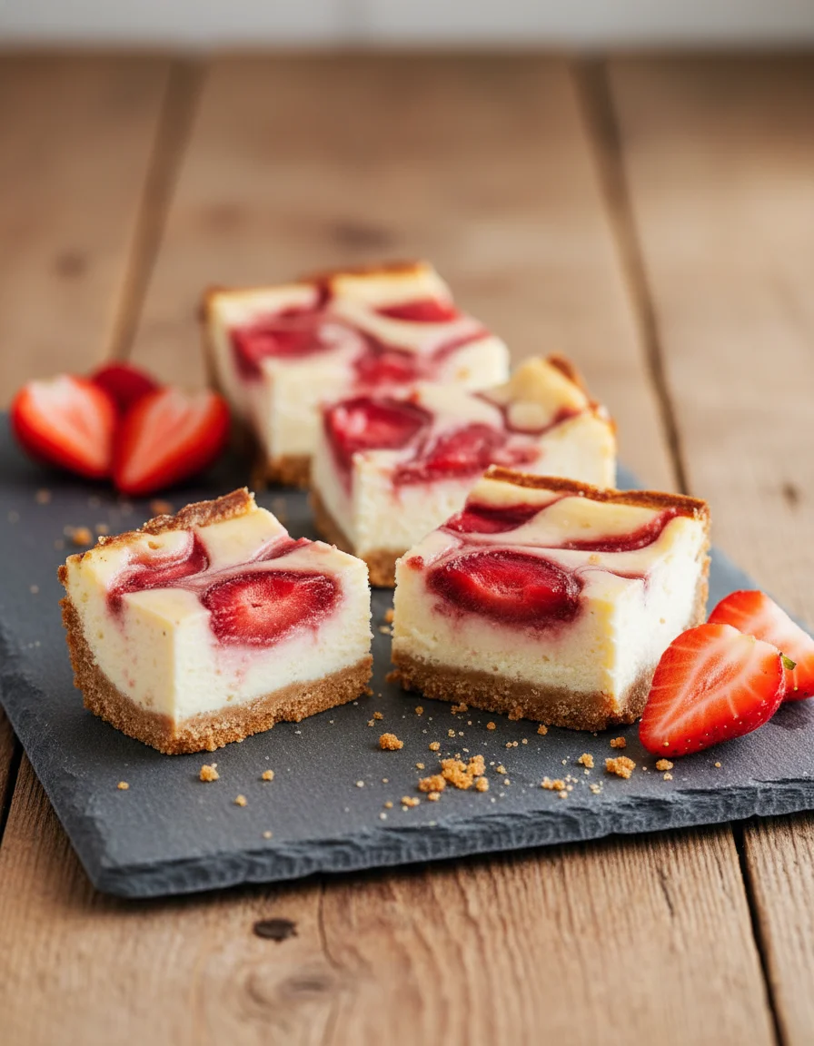 Strawberry Cheesecake Bars