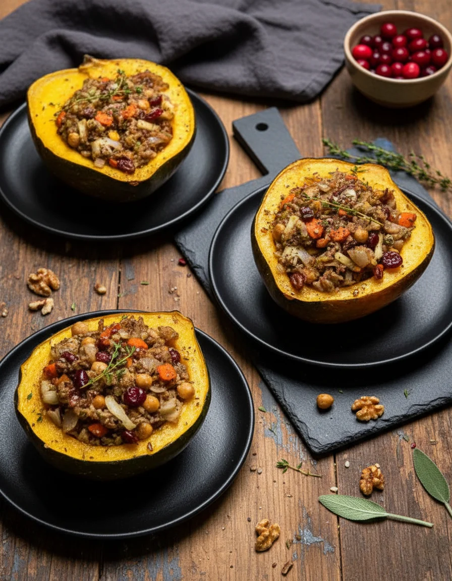 Stuffed Acorn Squash
