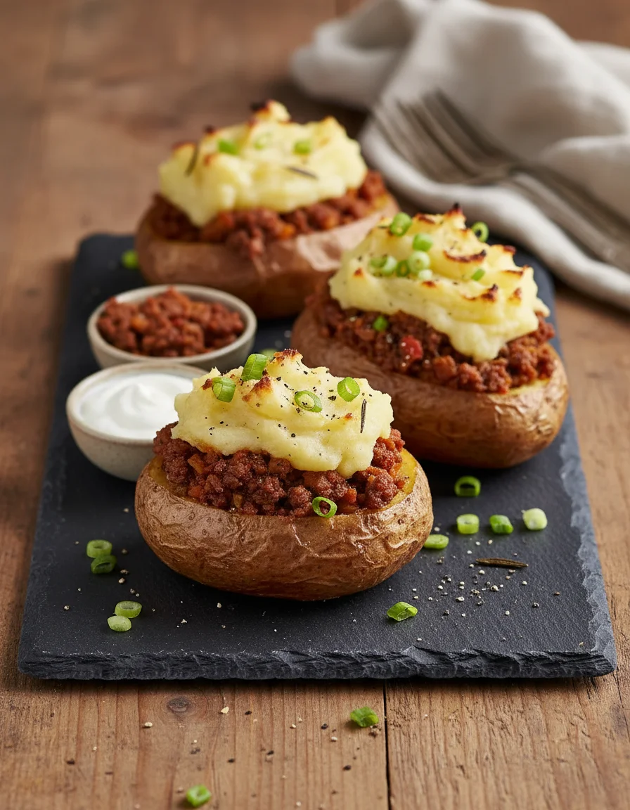 Stuffed Jacket Potatoes