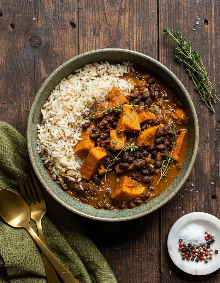 Sweet Potato Black Bean Stew