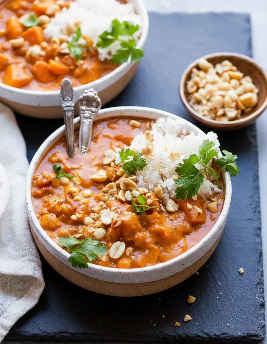 Sweet Potato Peanut Stew