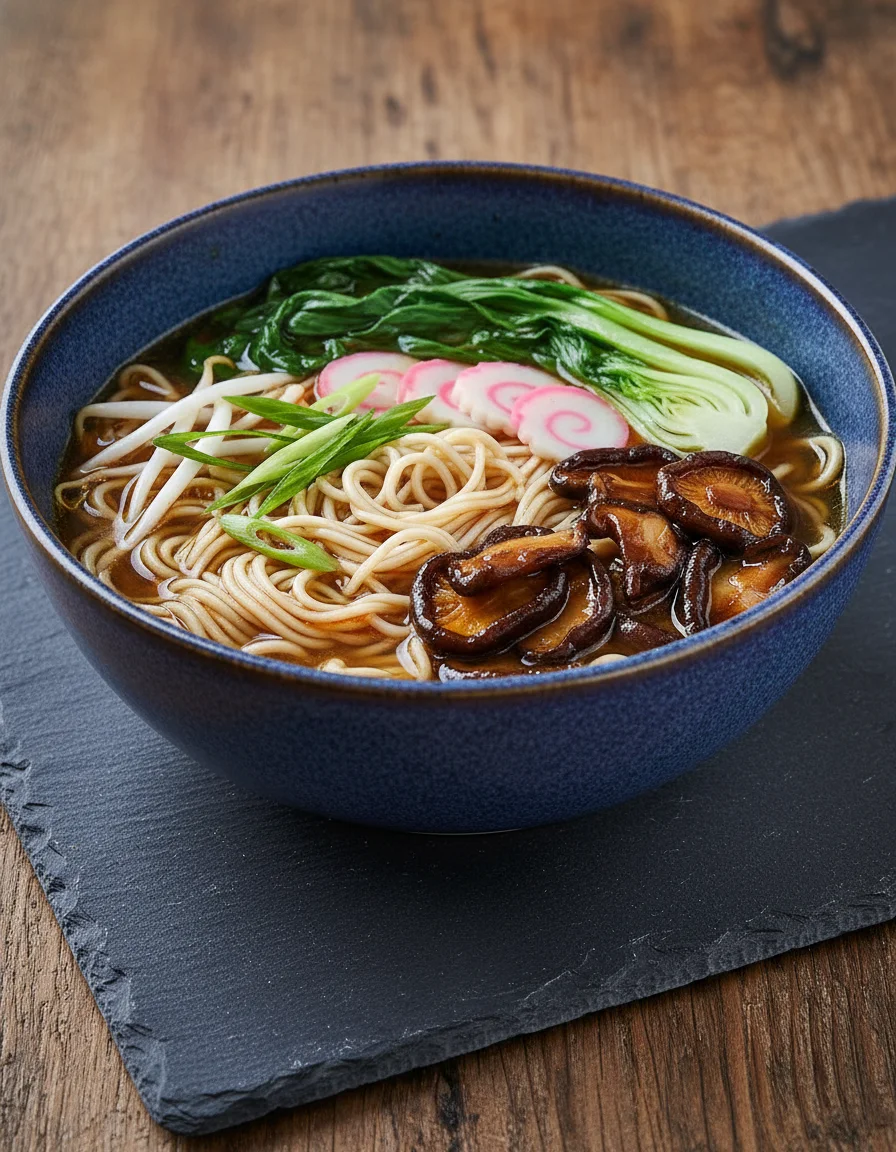 Teriyaki Shiitake Shoyu Ramen
