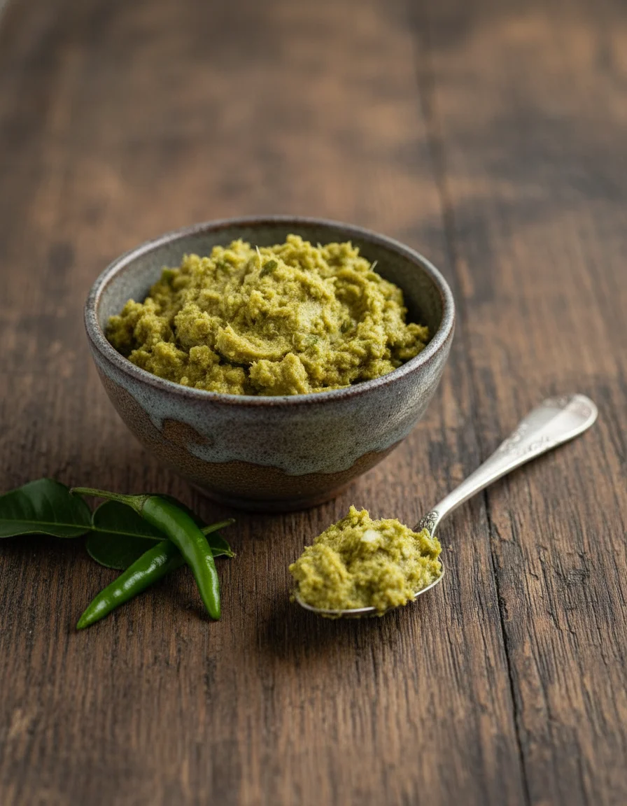 Homemade Thai Green Curry Paste
