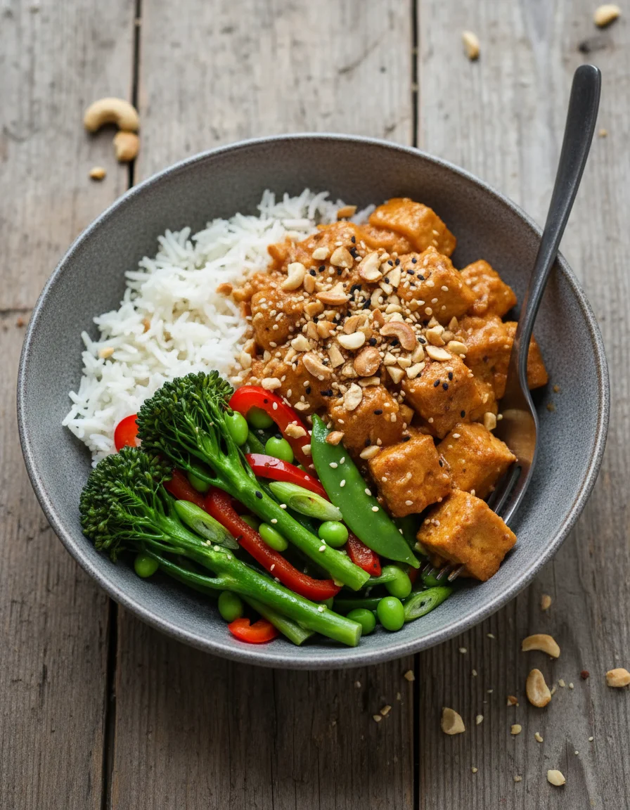 Thai Tofu Bowl