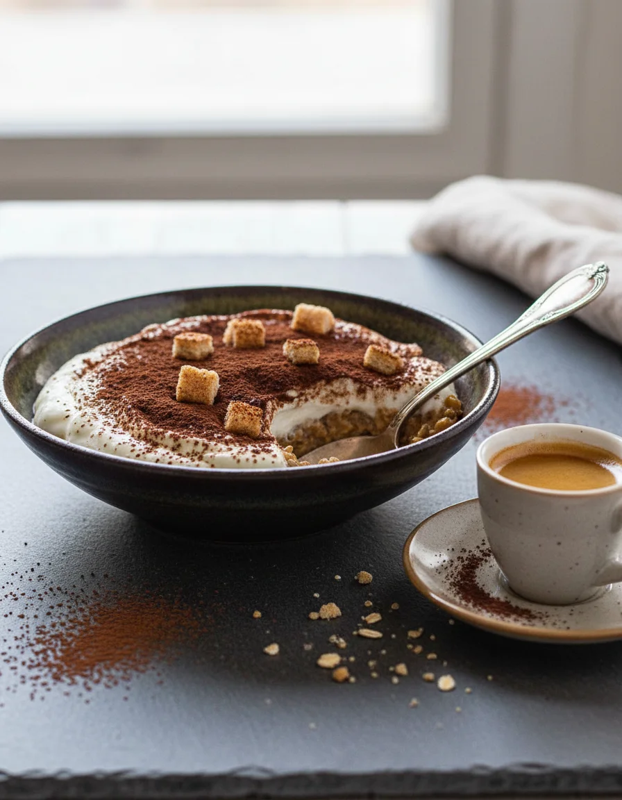 Tiramisu Overnight Oats