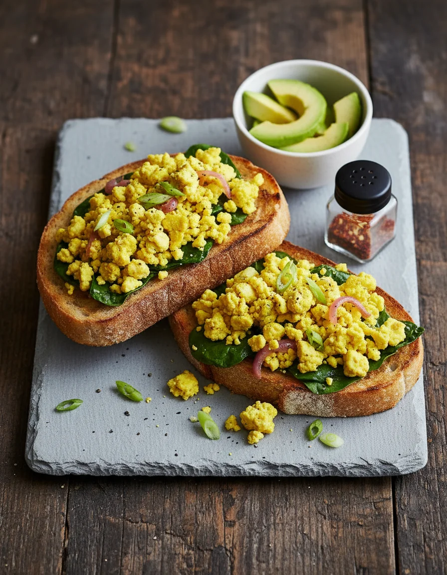 Tofu Scramble on Toast