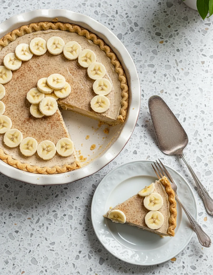 Creamy Banana Pie