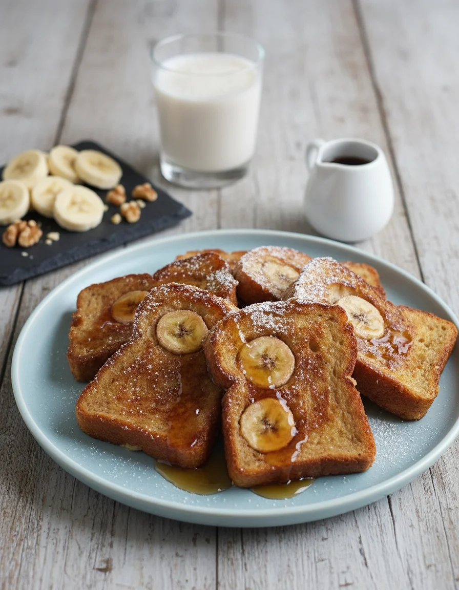 Vegan Banana French Toast
