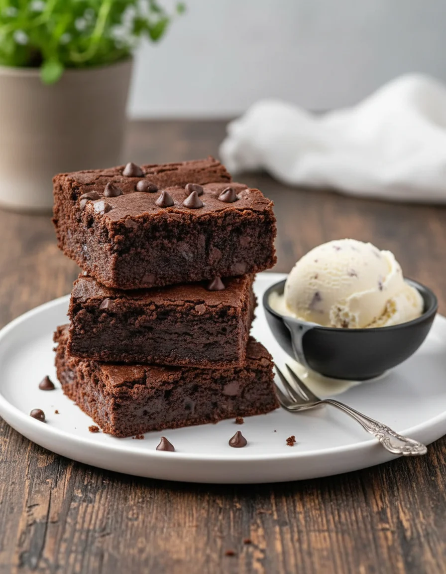 Vegan Black Bean Brownies