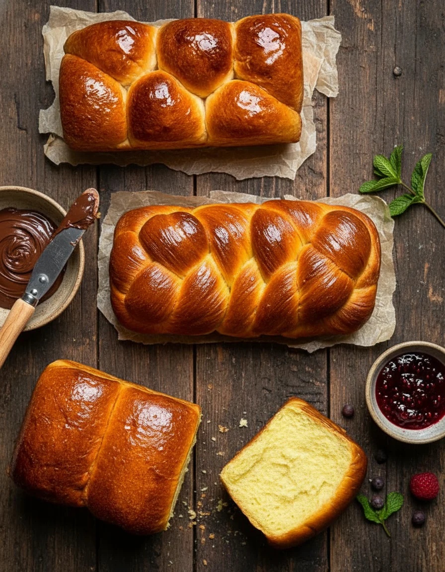 Vegan Brioche Bread