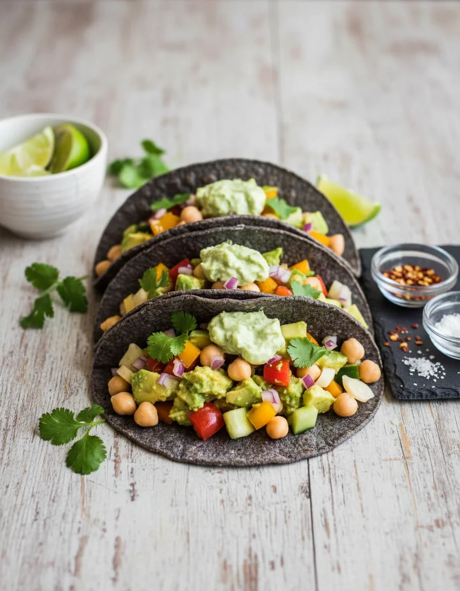 Vegan Ceviche Tacos