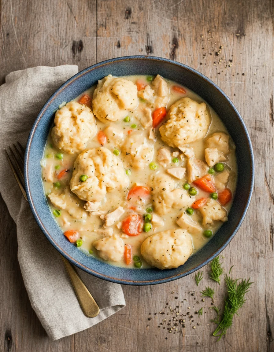 Vegan Chicken and Dumplings