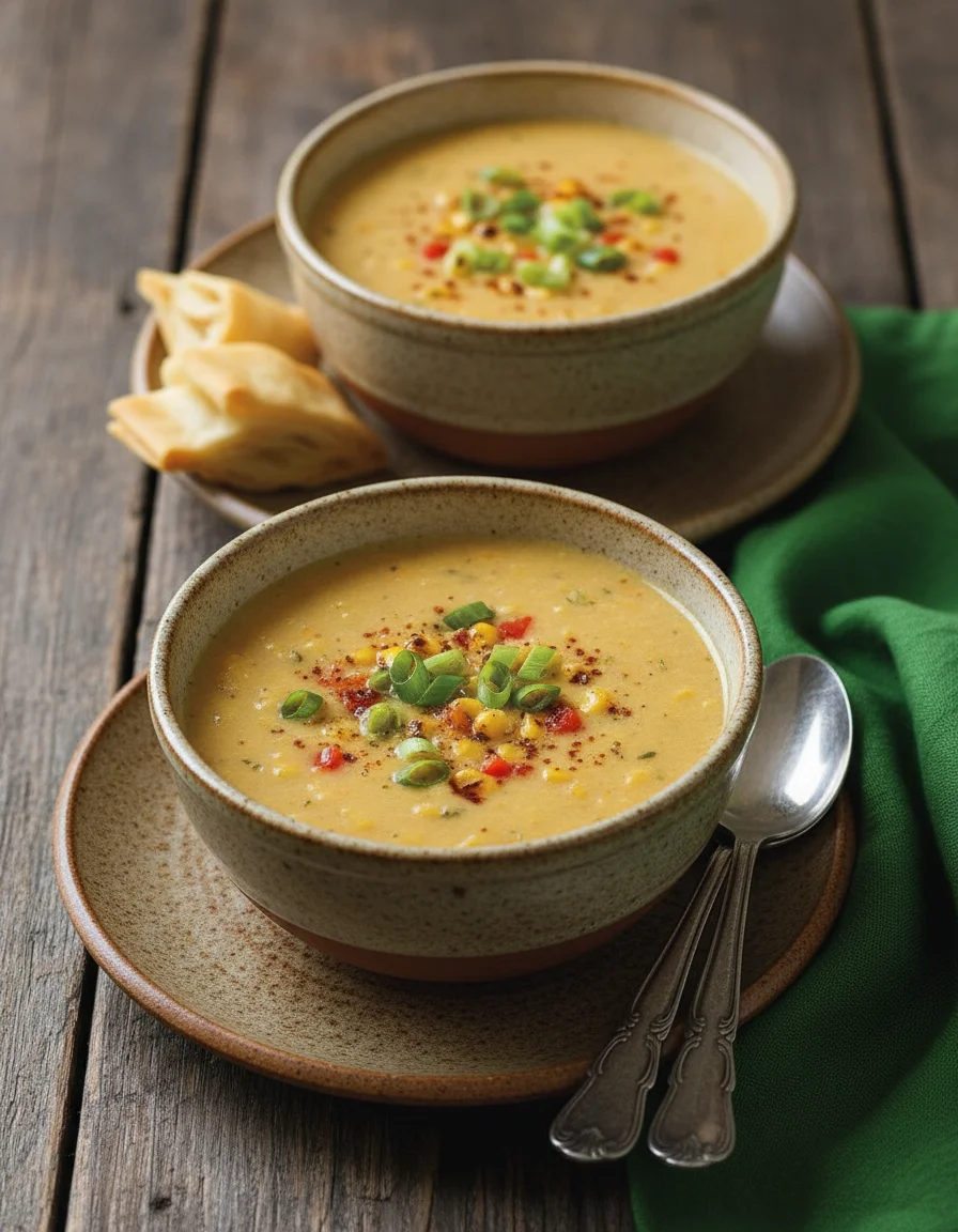 Vegan Chipotle Corn Chowder