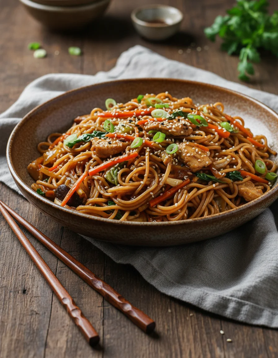 Vegan Chow Mein