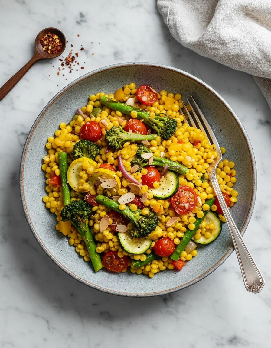 Vegan Couscous with Veggies