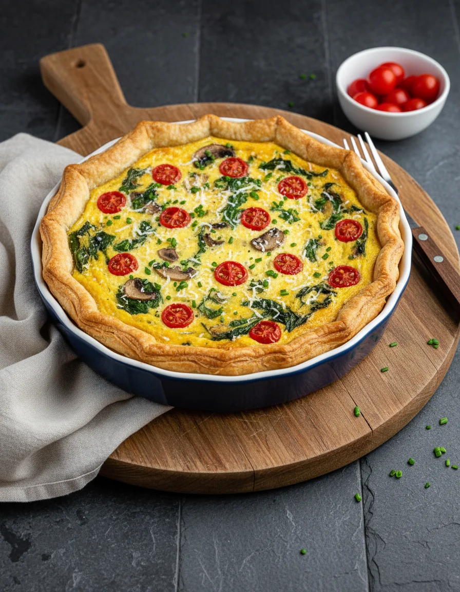 Vegan Egg Quiche