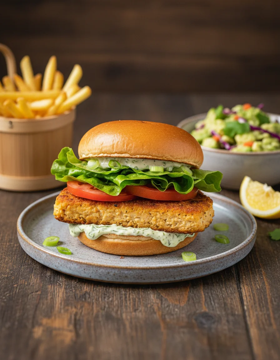 Vegan Fish Sandwich