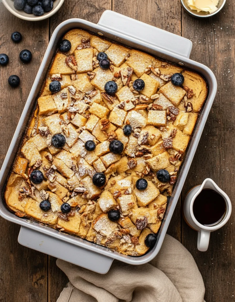Vegan French Toast Casserole