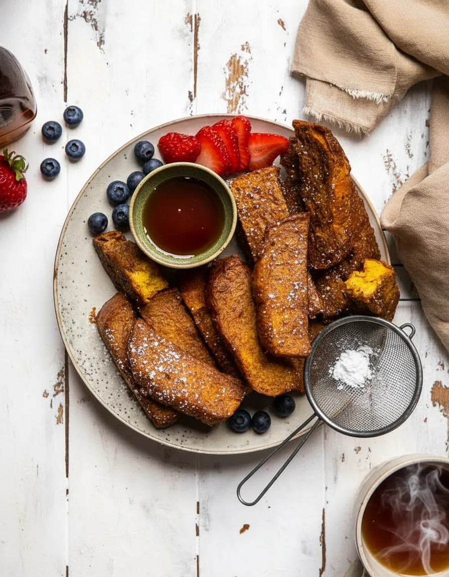 Vegan French Toast Sticks