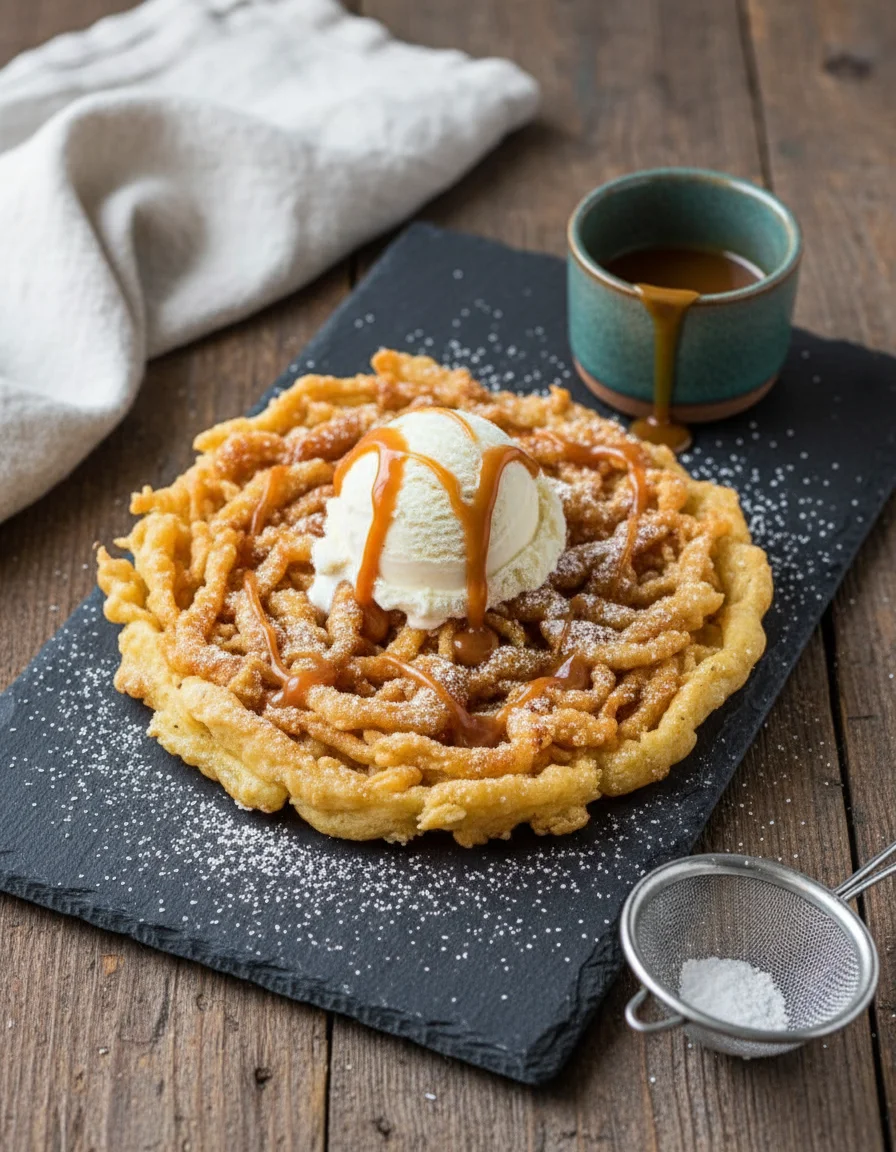 Vegan Funnel Cake