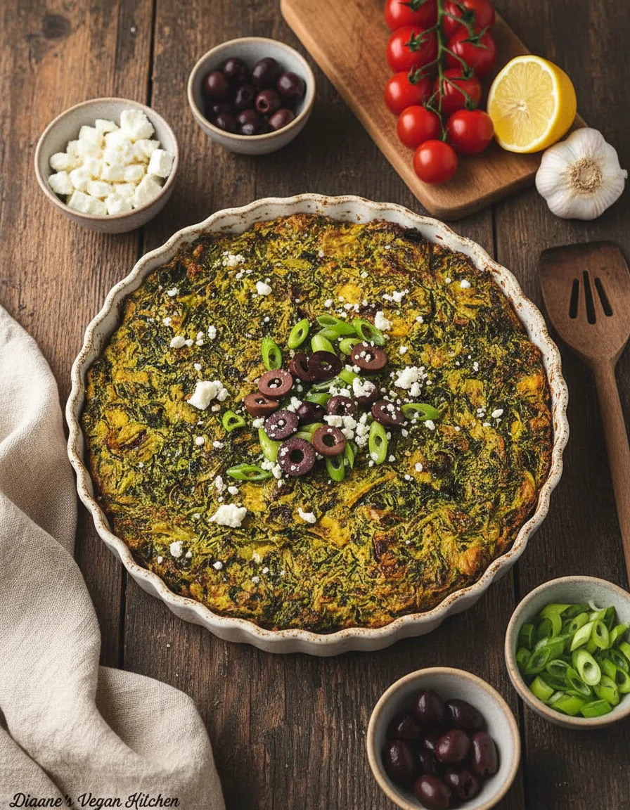 Vegan Greek Frittata