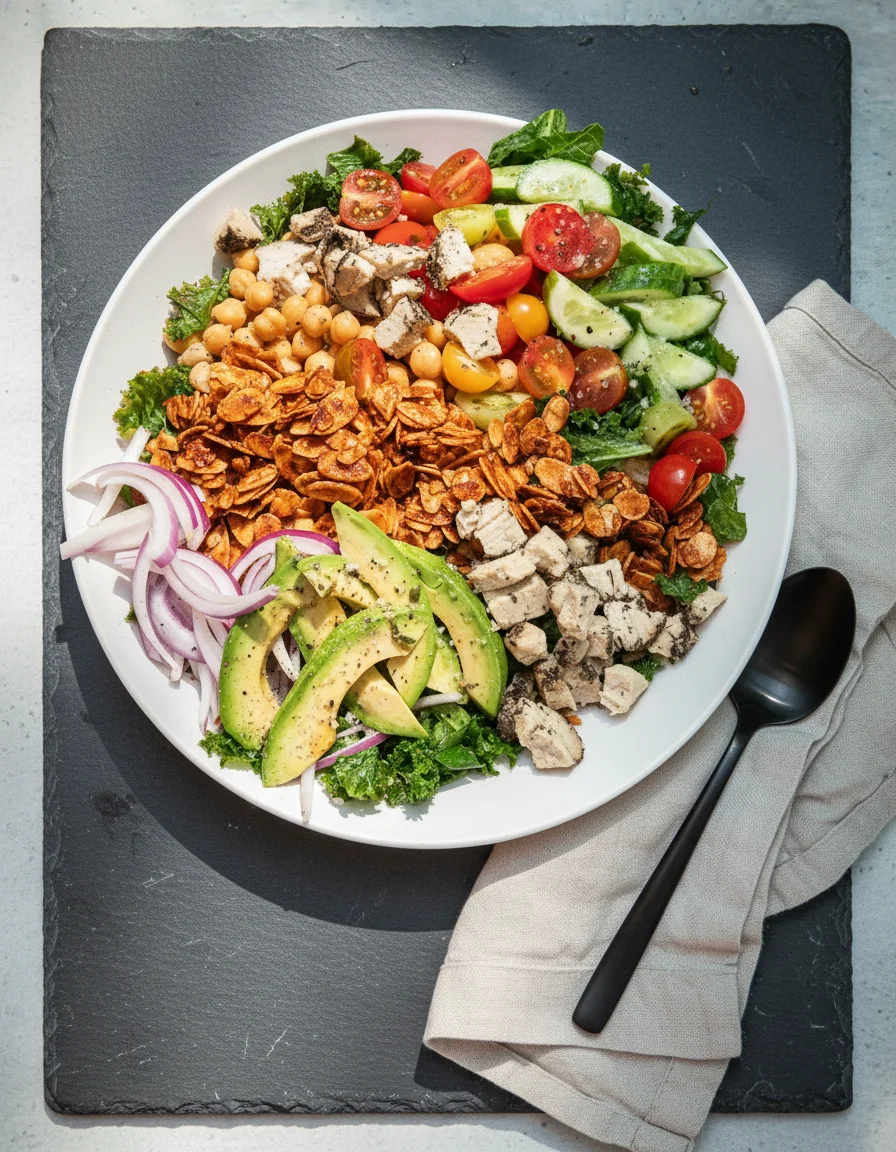 Vegan Kale Cobb Salad