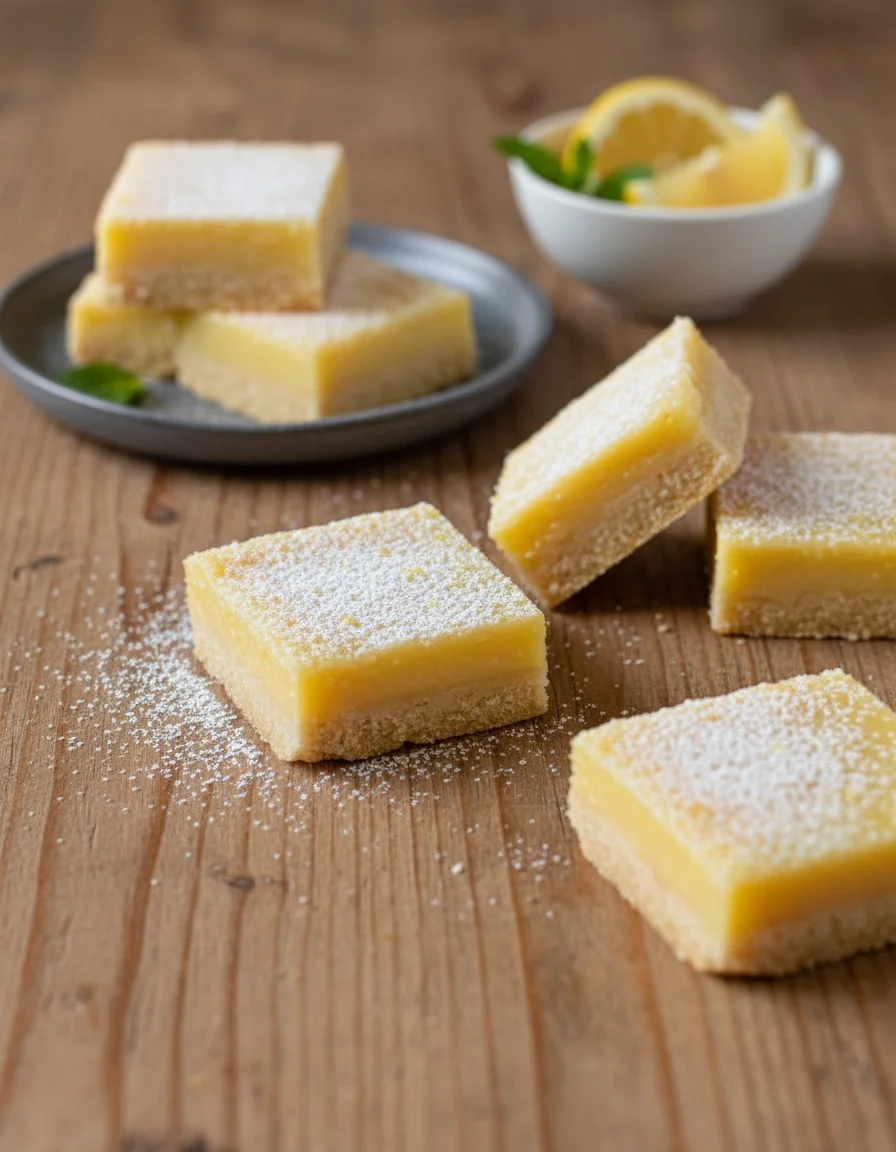 Vegan Lemon Bars