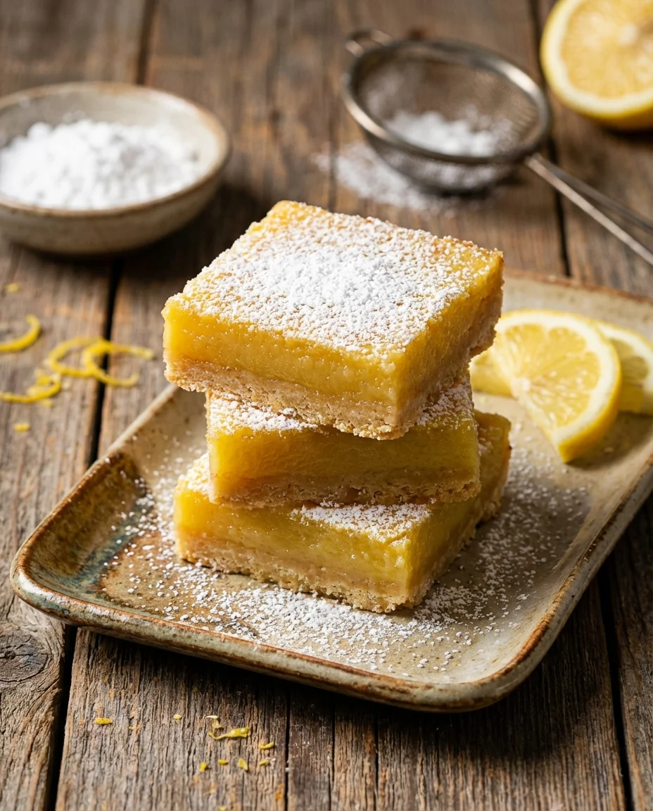 Vegan Lemon Bars