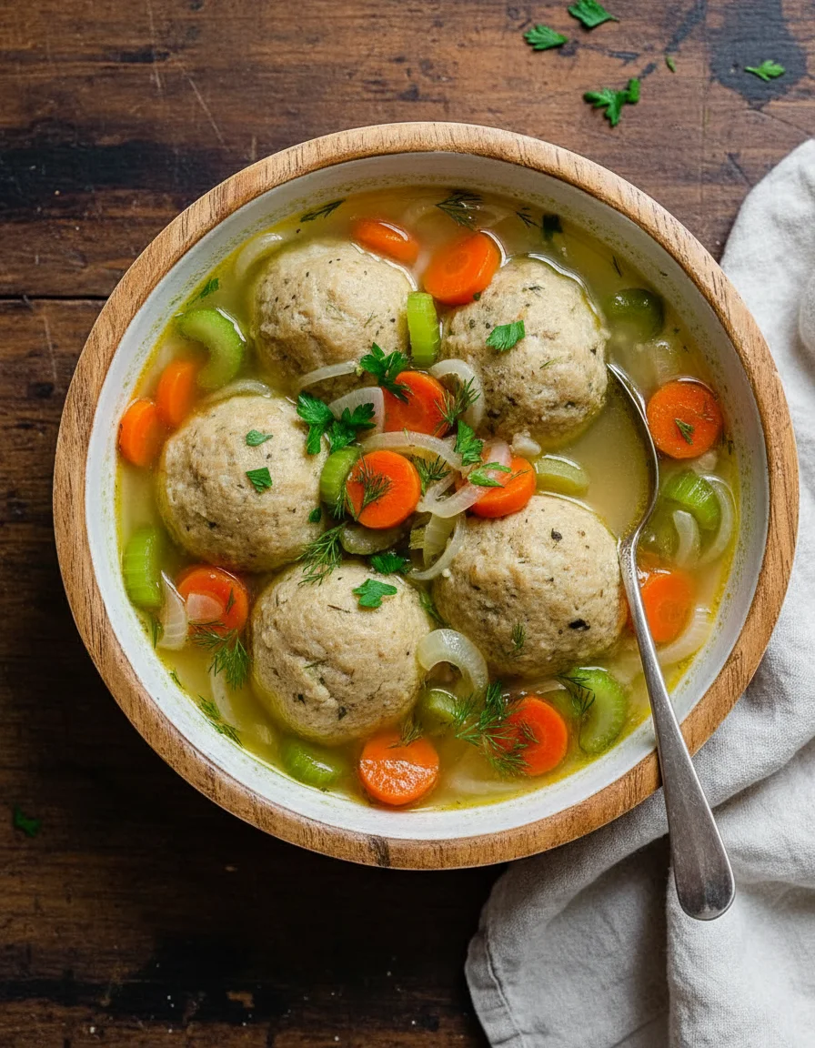 Vegan Matzo Ball Soup