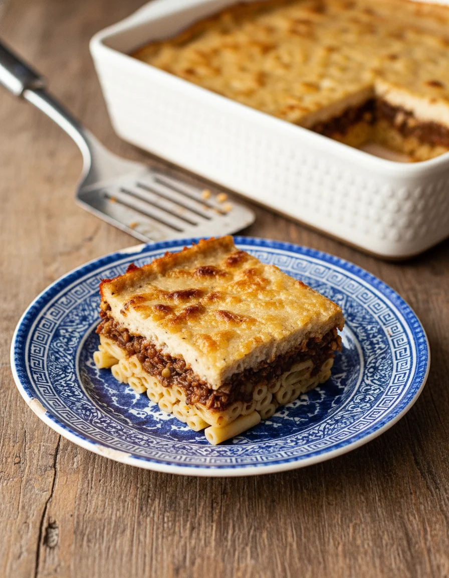 Vegan Greek Pastitsio