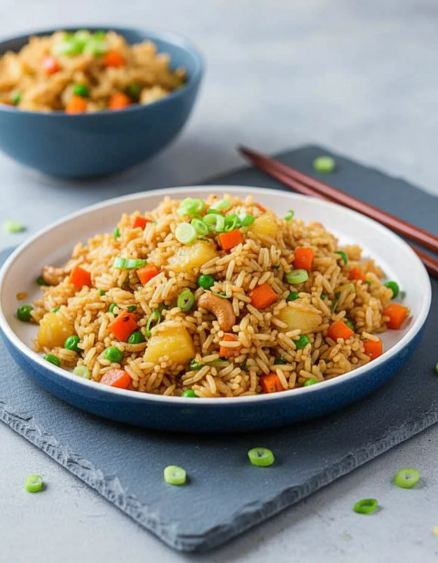 Vegan Pineapple Fried Rice