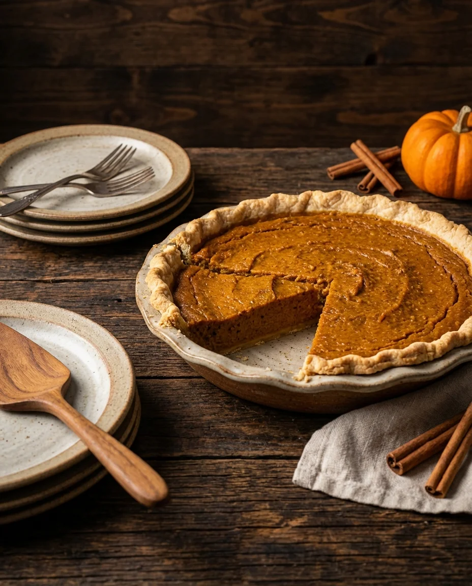 Vegan Pumpkin Pie