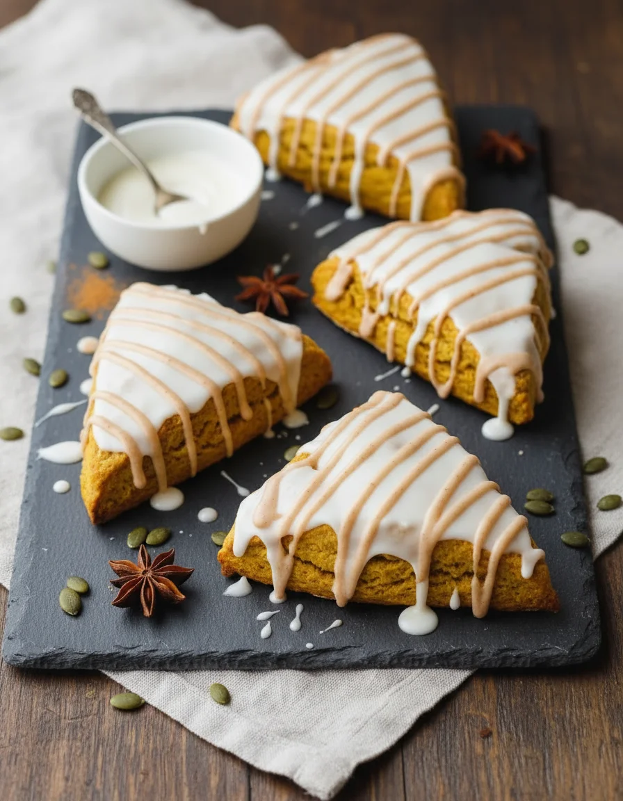 Vegan Pumpkin Scones