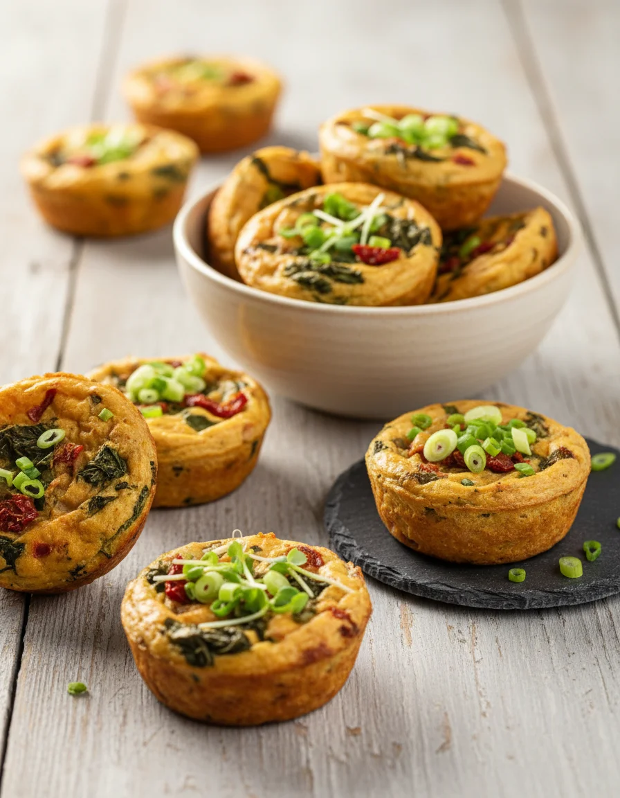 Vegan Quiche Muffins