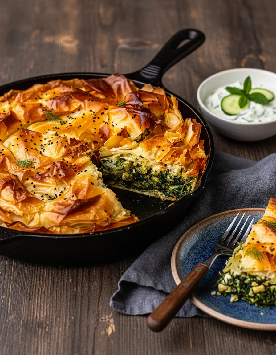 Vegan Spanakopita Skillet