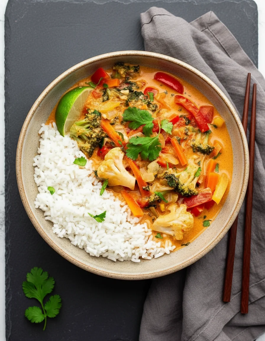 Vegan Thai Red Curry