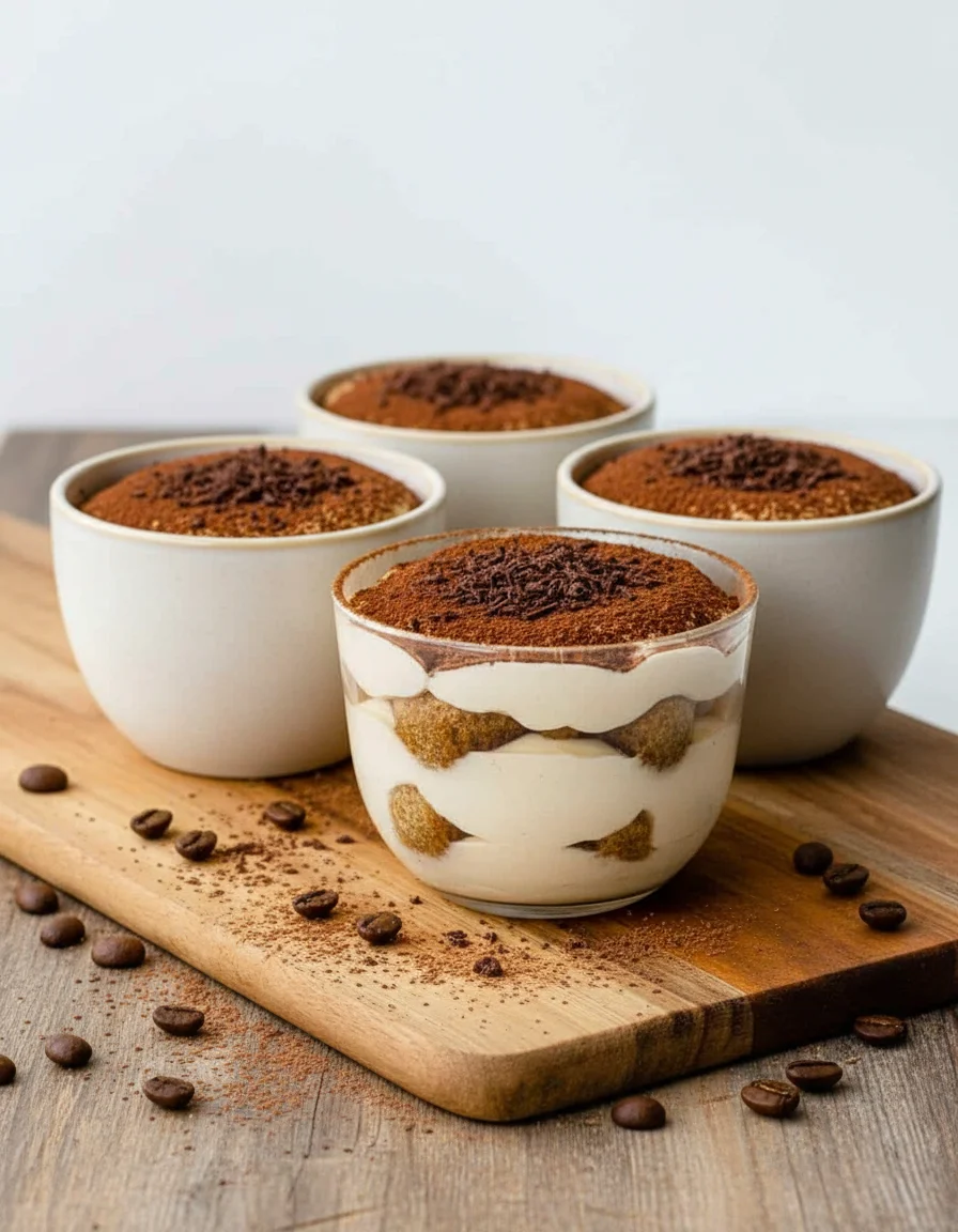 Vegan Tiramisu Cups