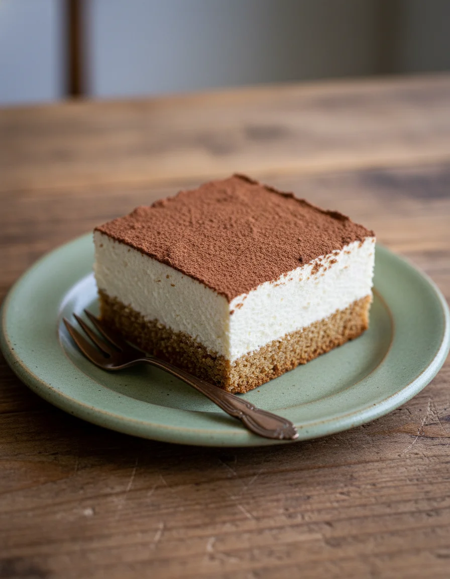 Vegan Tiramisu Sheet Cake