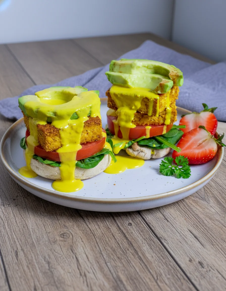 Tofu Eggs Benedict
