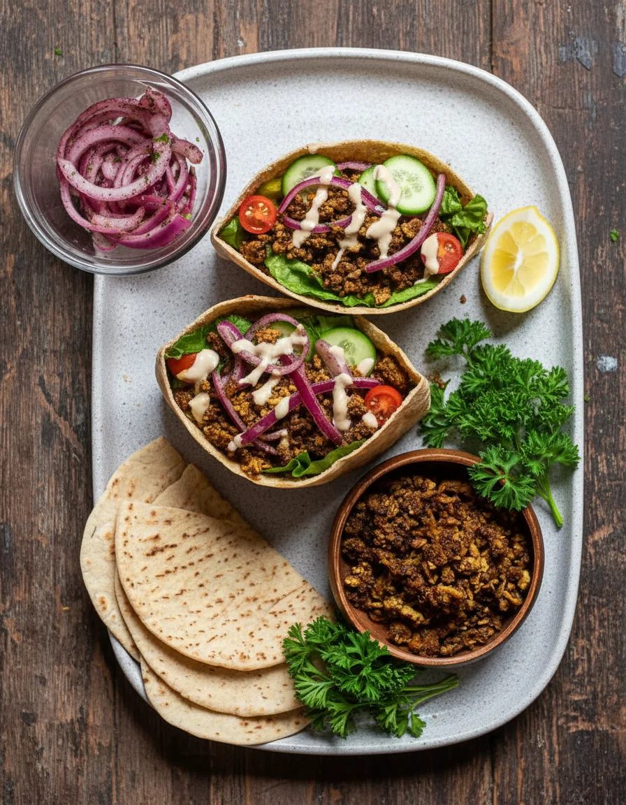 Vegan Tofu Shawarma