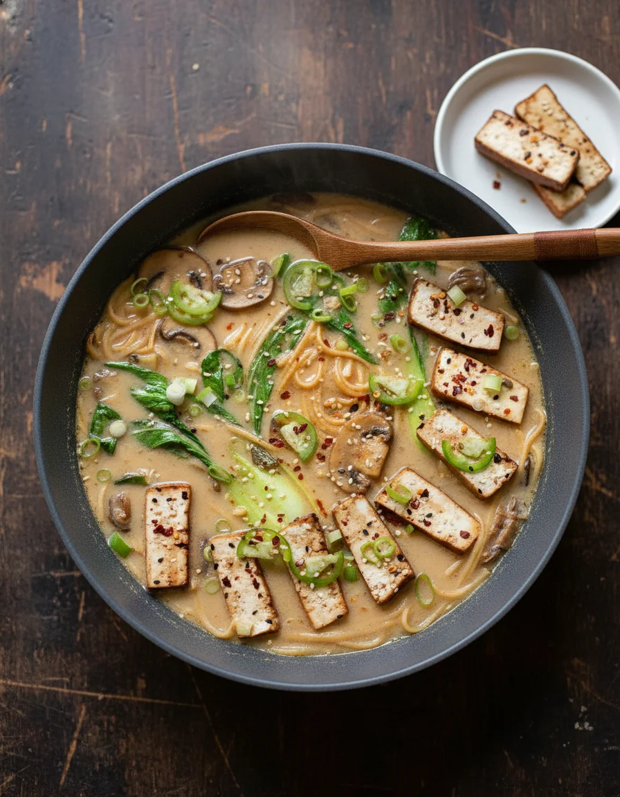 Vegan Tonkotsu Ramen