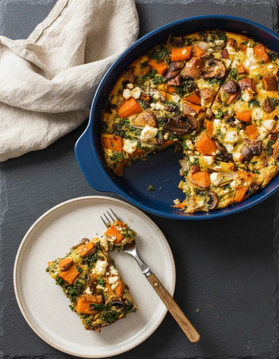 Vegan Vegetable Frittata