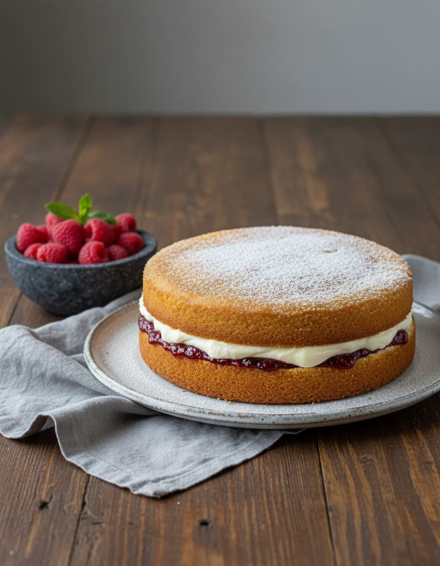 Vegan Victoria Sponge